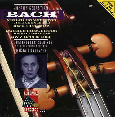 Violin Concerto In A - Johann Sebastian Bach - Musiikki - AUDIOPHILE CLASSICS - 8712177018345 - tiistai 20. joulukuuta 1994