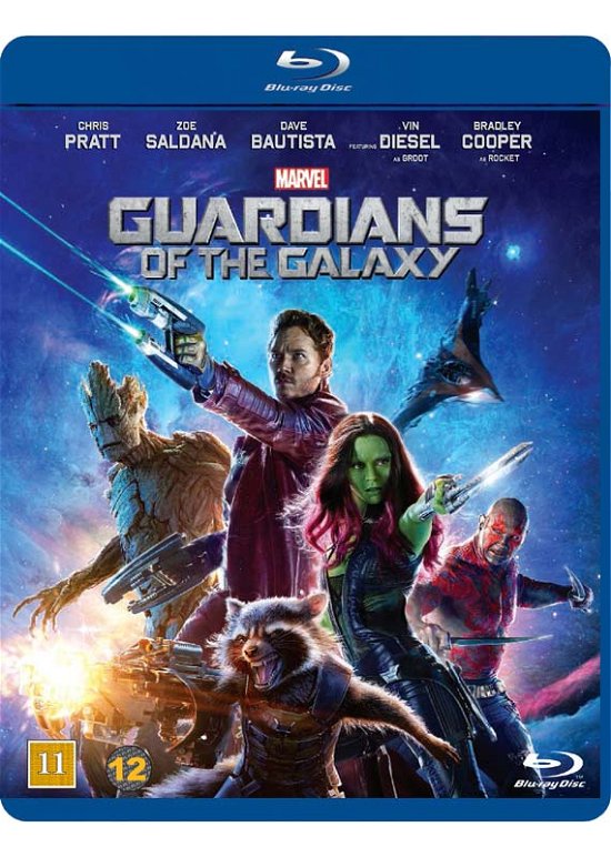 Cover for Guardians of the Galaxy (Blu-ray) (2014)