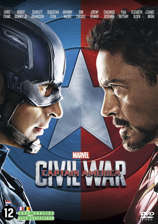 Cover for Captain America · Civil War (DVD) (2016)