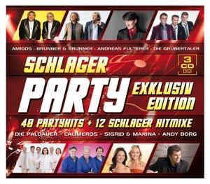Schlager Party Exklusiv Exklusiv Edition - V/A - Musiikki - MCP - 9002986130345 - perjantai 27. marraskuuta 2015