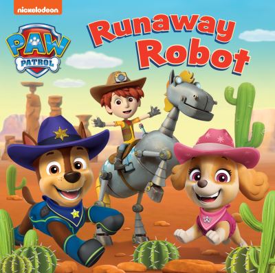 Cover for Paw Patrol · Paw Patrol Runaway Robot Board Book (Kartonbuch) (2024)