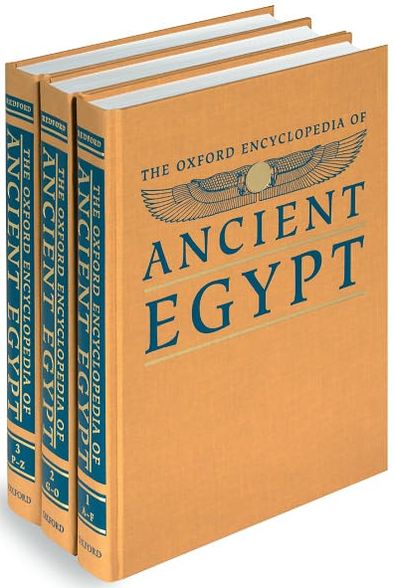 Cover for Donald B. Redford · The Oxford Encyclopedia of Ancient Egypt (Hardcover Book) (2001)