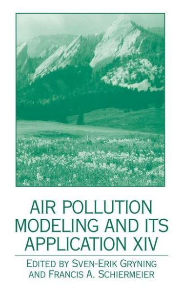 Cover for Air Pollution Modeling and its Application XIV (Hardcover Book) [2001 edition] (2001)
