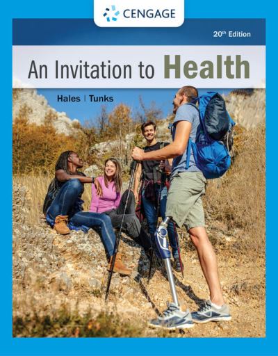 Cover for Tunks, Lisa (Coastal Carolina University) · An Invitation to Health (Paperback Bog) (2022)