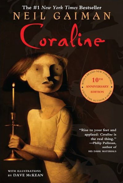 Coraline 10th Anniversary Edition - Neil Gaiman - Livres - HarperCollins - 9780380807345 - 24 avril 2012