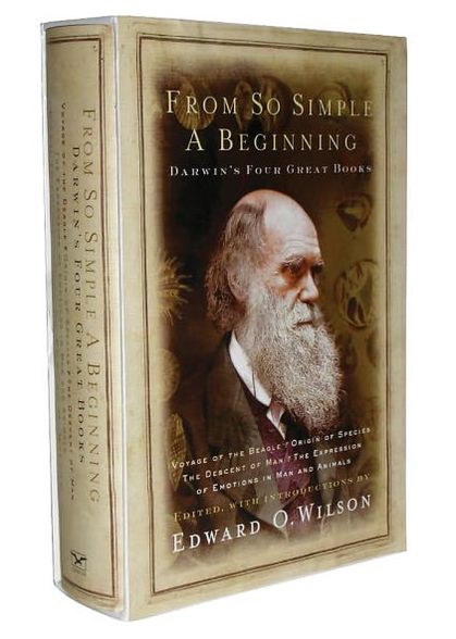 Cover for Charles Darwin · From So Simple a Beginning: Darwin's Four Great Books (Hardcover Book) [Slipcased edition] (2005)