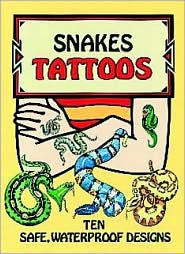 Cover for Jan Sovak · Snakes Tattoos - Little Activity Books (MERCH) (2000)