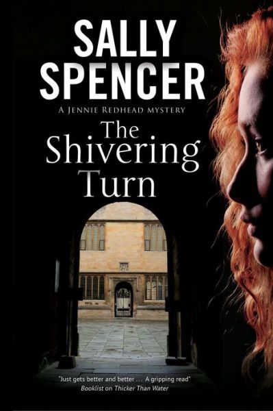 Cover for Sally Spencer · The Shivering Turn - A Jennie Redhead Mystery (Hardcover Book) [Main - Large Print edition] (2018)