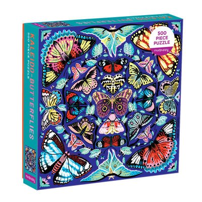 Cover for Natasha Durley Mudpuppy · Kaleido-Butterflies 500 Piece Family Puzzle (SPIL) (2020)