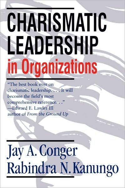 Cover for Jay A. Conger · Charismatic Leadership in Organizations (Paperback Book) (1998)