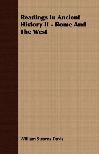 Cover for William Stearns Davis · Readings in Ancient History II - Rome and the West (Paperback Book) (2007)