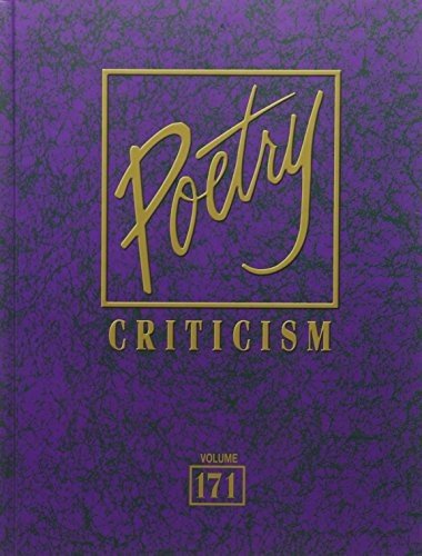 Cover for Gale · Poetry Criticism: Excerpts from Criticism of the Works of the Mst Significant Ans Widely Studied Poets of World Literature (Inbunden Bok) (2015)