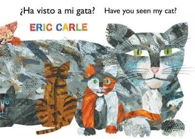 Cover for Eric Carle · ¿Ha visto a mi gata? = (Book) [Primera edición en lengua española. First Simon &amp; Schuster Libro edition] (2016)