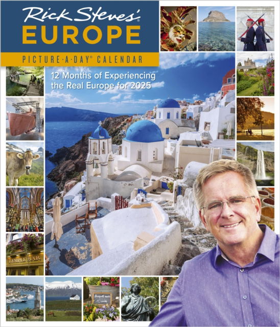 Rick Steves' Europe Picture-A-Day® Wall Calendar 2025: 12 Months of Experiencing the Real Europe in 225 - Rick Steves - Merchandise - Workman Publishing - 9781523526345 - 8 augusti 2024