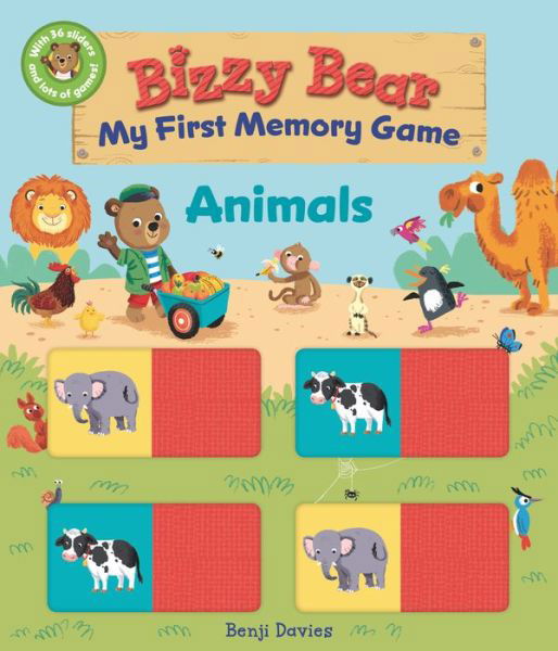Cover for Benji Davies · Bizzy Bear: My First Memory Game: Animals (Board book) (2023)
