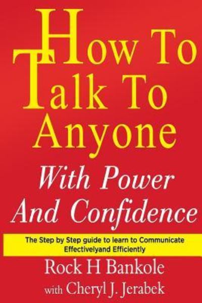 Cover for Cheryl Jerabek · How to Talk to Anyone with Power and Confidence (Paperback Book) (2017)