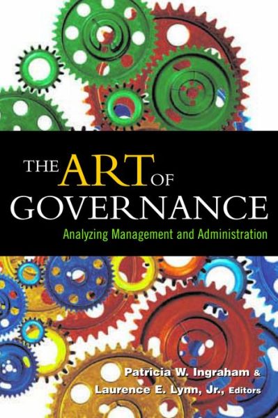 Cover for Patricia W Ingraham · The Art of Governance: Analyzing Management and Administration (Paperback Bog) (2004)