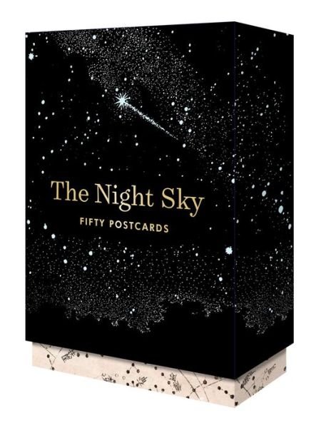 Cover for Princeton Architectural Press · The Night Sky Postcards: 50 Postcards (Postkarten) (2018)