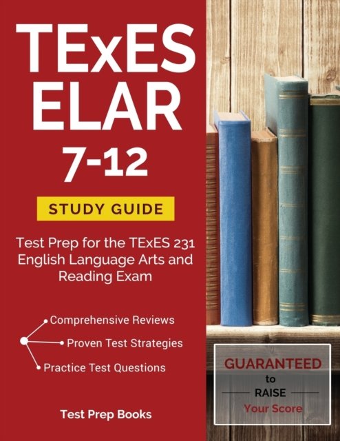 Cover for Test Prep Books · TExES ELAR 7-12 Study Guide (Paperback Book) (2017)