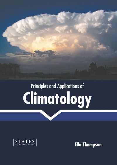 Cover for Ella Thompson · Principles and Applications of Climatology (Hardcover Book) (2022)