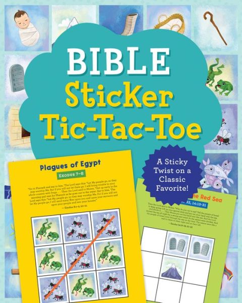 Cover for Compiled by Compiled by Barbour Staff · Bible Sticker Tic-Tac-Toe (Book) (2021)