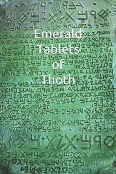 Cover for Amilcar Abreu Fernandes Triste · Emerald Tablets of Thoth (Paperback Book) (2020)