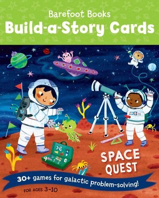 Cover for Build-a-Story Cards: Space Quest (Book) (2020)