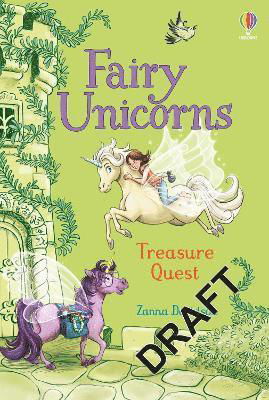 Cover for Susanna Davidson · Fairy Unicorns The Treasure Quest - Fairy Unicorns (Innbunden bok) (2022)