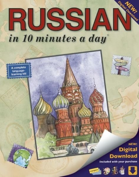 Cover for Kershul, Kristine, MA · RUSSIAN in 10 minutes a day® (Paperback Book) (2015)