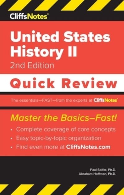 Cover for Paul Soifer · CliffsNotes United States History II (Book) (2022)