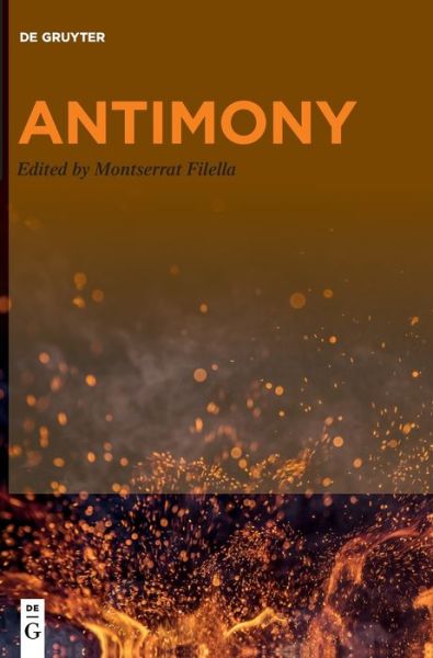 Cover for Montserrat Filella · Antimony (Book) (2021)