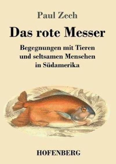 Cover for Zech · Das rote Messer (Buch) (2018)