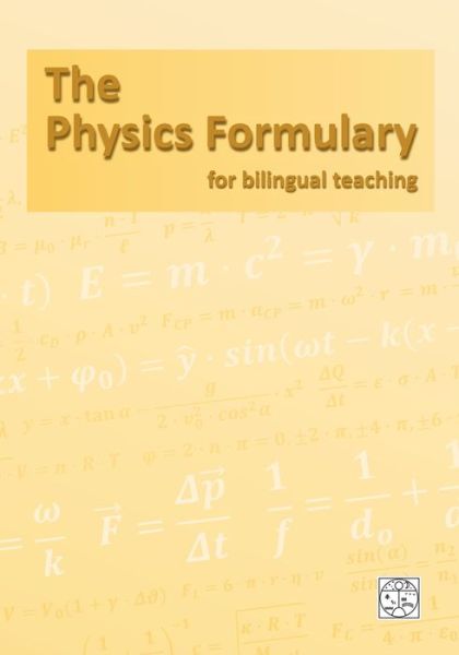 Cover for Matthias Heidrich · The Physics Formulary: for bilingual teaching (Paperback Book) (2020)
