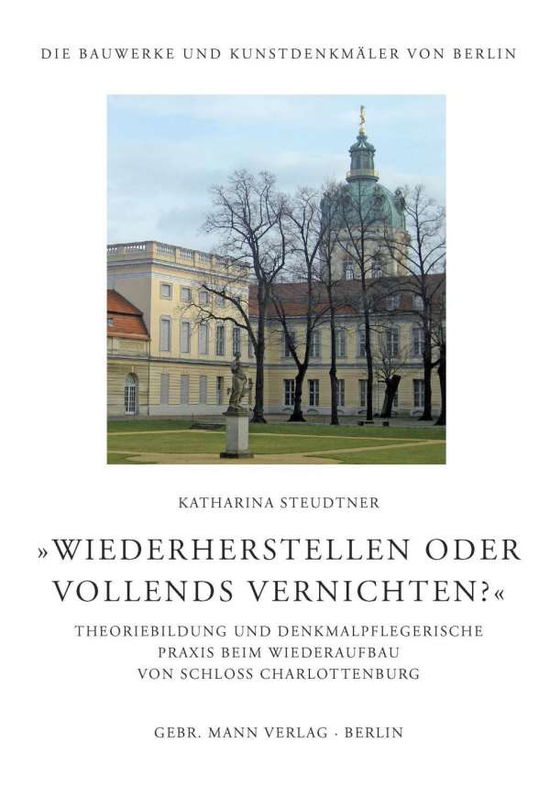 Cover for Steudtner · Wiederherstellen oder vollen (Book) (2016)