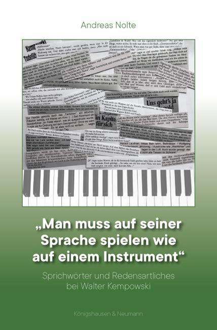 Cover for Nolte · &quot;Man muß auf seiner Sprache spiel (Book)