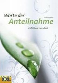 Cover for Andreas Ehrlich · Worte der Anteilnahme (Hardcover Book) (2010)