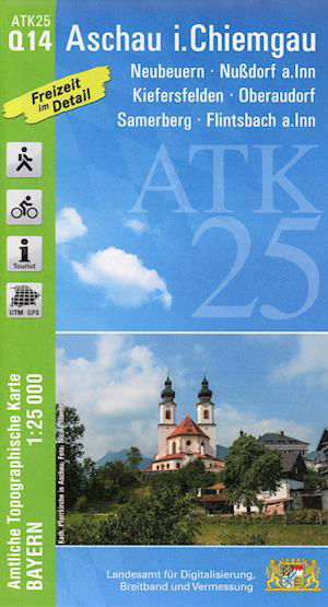 Cover for LDBV Bayern · Aschau i.Chiemgau 1:25 000 (Landkarten) (2021)