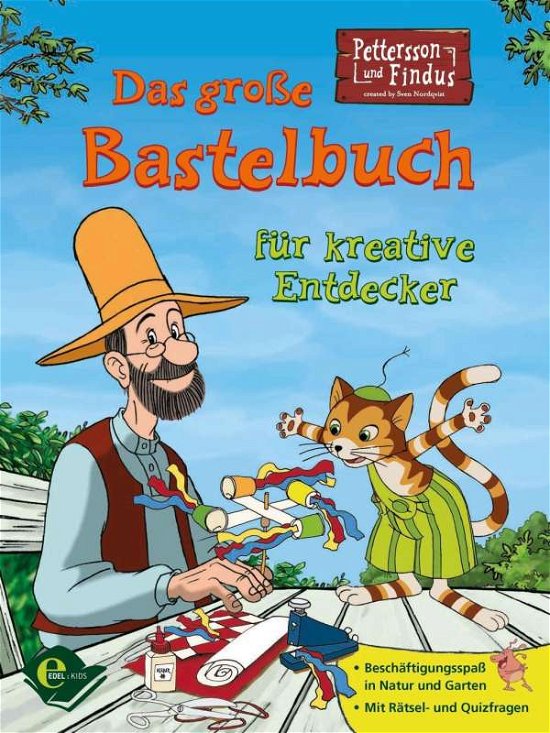 Cover for Pettersson Und Findus · Das Große Bastelbuch Für Kreative Entdecker (Book) (2018)