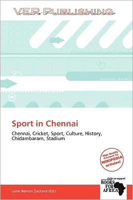 Cover for Sport in Chennai (Paperback Book) (2012)