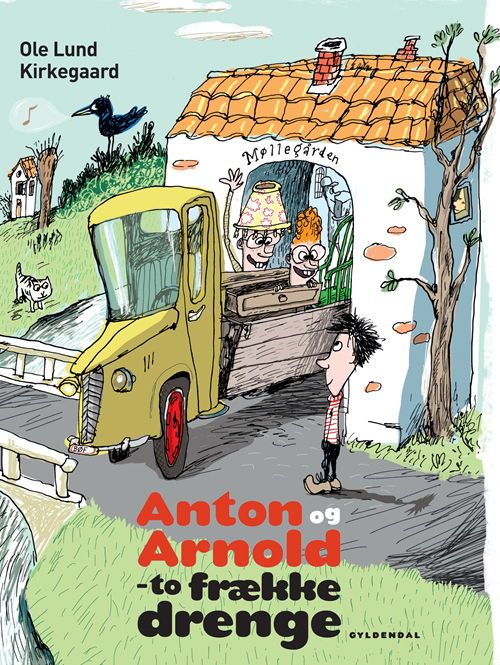 Cover for Ole Lund Kirkegaard · Anton og Arnold - to frække drenge (Innbunden bok) [1. utgave] [Indbundet] (2010)