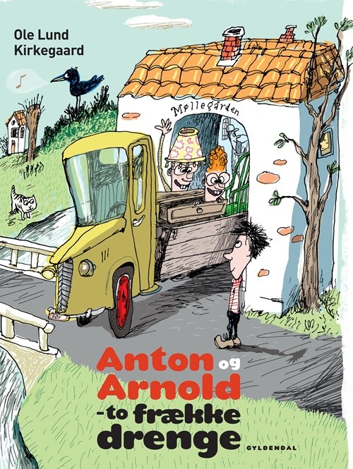 Cover for Ole Lund Kirkegaard · Anton og Arnold - to frække drenge (Indbundet Bog) [1. udgave] [Indbundet] (2010)