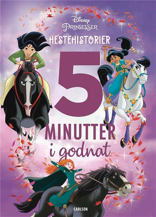 Fem minutter i godnat: Fem minutter i godnat - Hestehistorier - Disney - Livros - CARLSEN - 9788727019345 - 7 de março de 2023