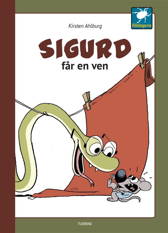 Cover for Kirsten Ahlburg · Billebøgerne: Sigurd får en ven (Innbunden bok) [1. utgave] (2019)