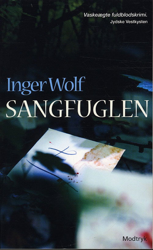 Cover for Inger Wolf · Sangfuglen (Paperback Book) [2. Painos] (2010)