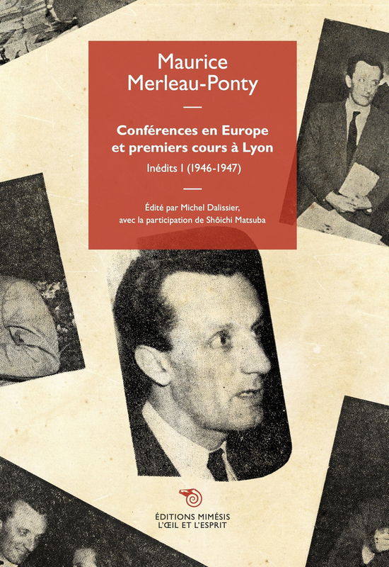 Cover for Maurice Merleau-Ponty · Conferences En Europe Et Premiers Cours A Lyon #01 (Book)