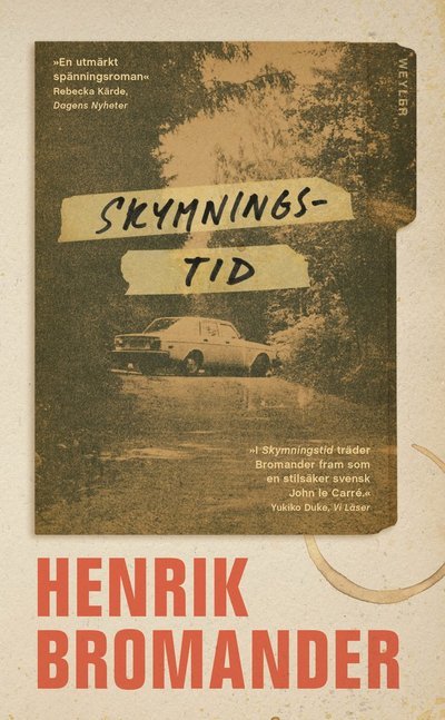 Skymningstid - Henrik Bromander - Bücher - Weyler Förlag - 9789127177345 - 30. April 2022