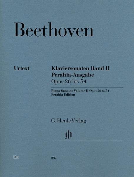 Cover for Beethoven · Klaviersonaten Bd. II Perahia (Book)