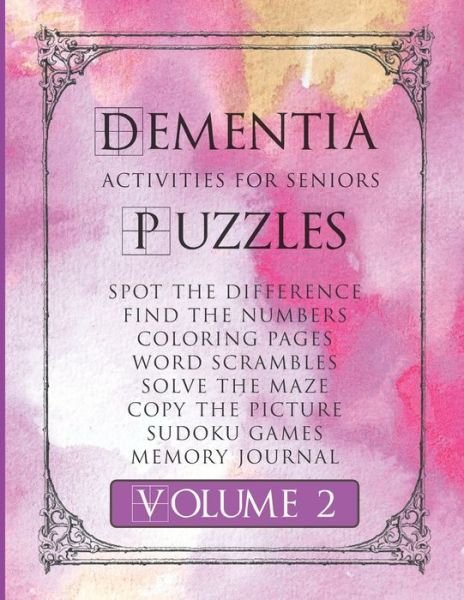 Cover for Never Forget Press · Dementia Activities For Seniors Puzzles Vol 2 (Paperback Bog) (2020)