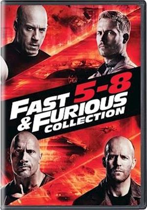 Cover for Fast &amp; Furious Collection: 5-8 (DVD) (2020)