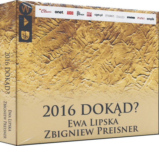 Cover for 2016 Dokad? · Preisner, Zbigniew (CD)